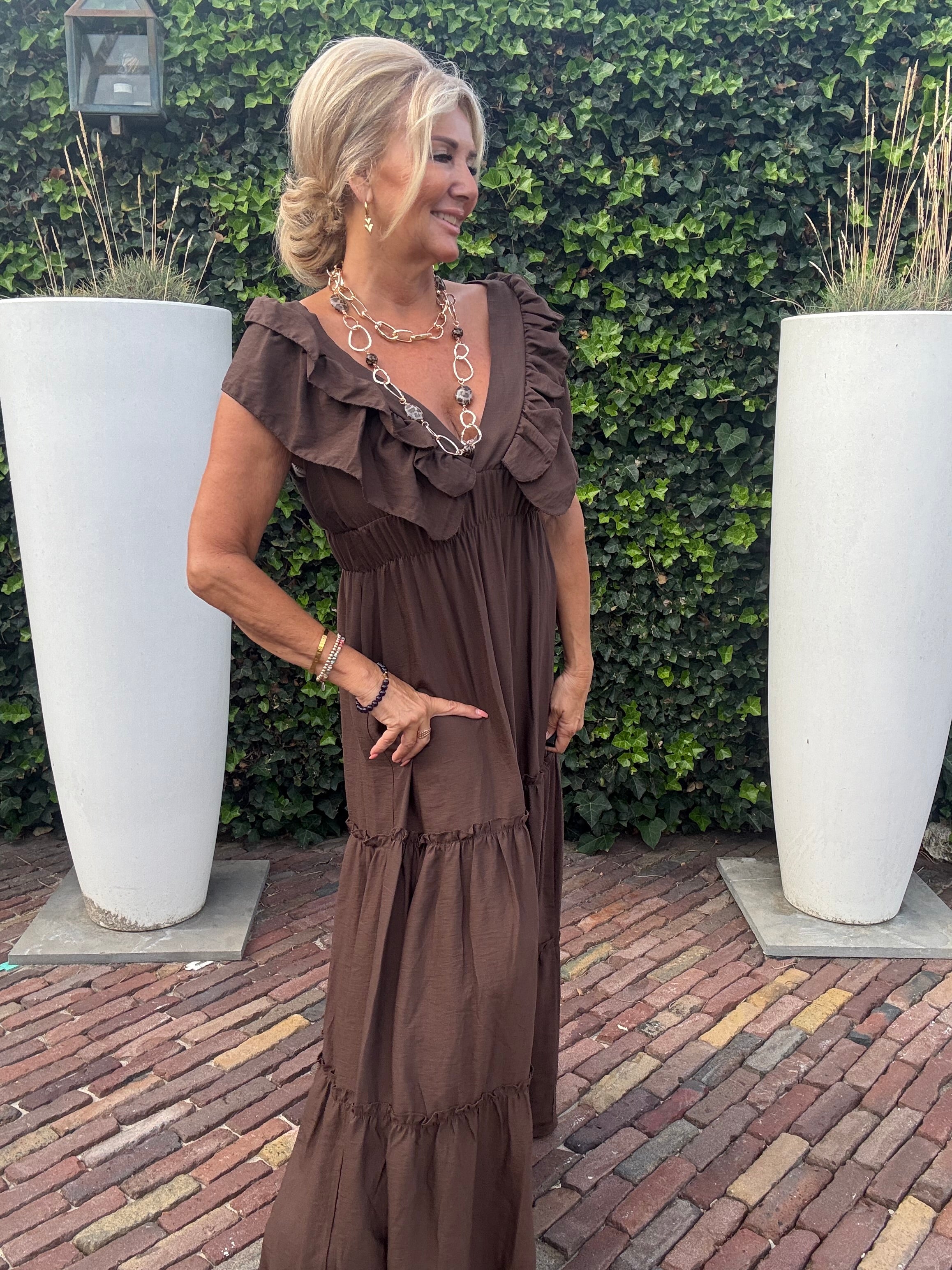 Dress choco Elegance